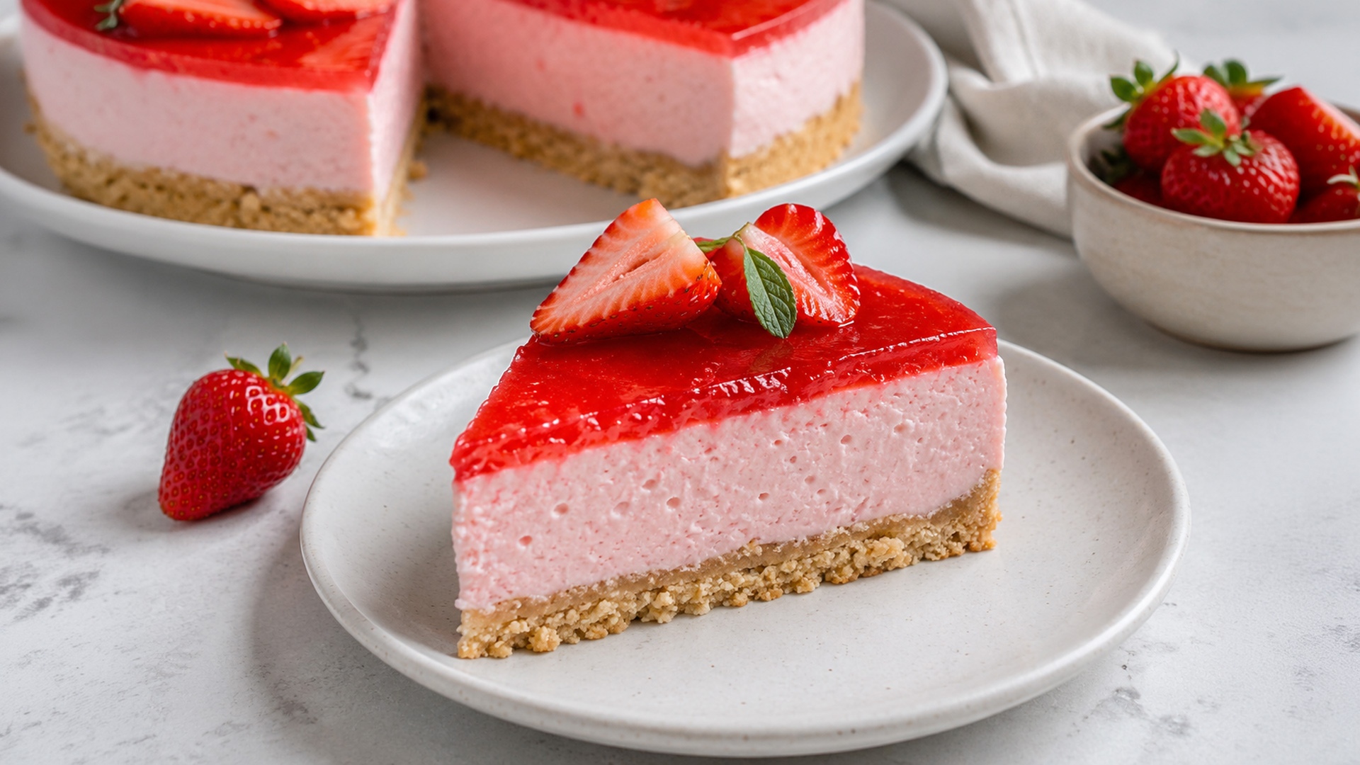 Cheesecake de Frutilla