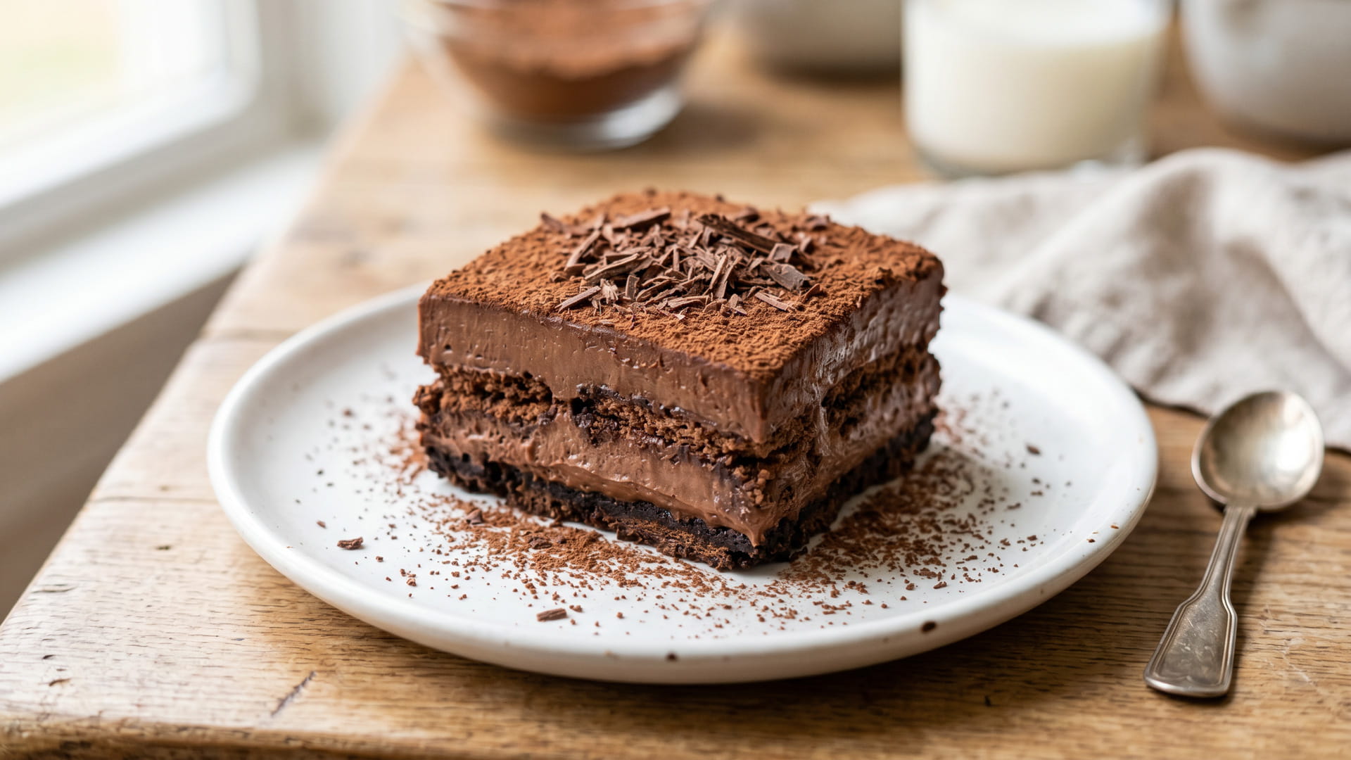 Cuadraditos de Chocolate y Galletitas