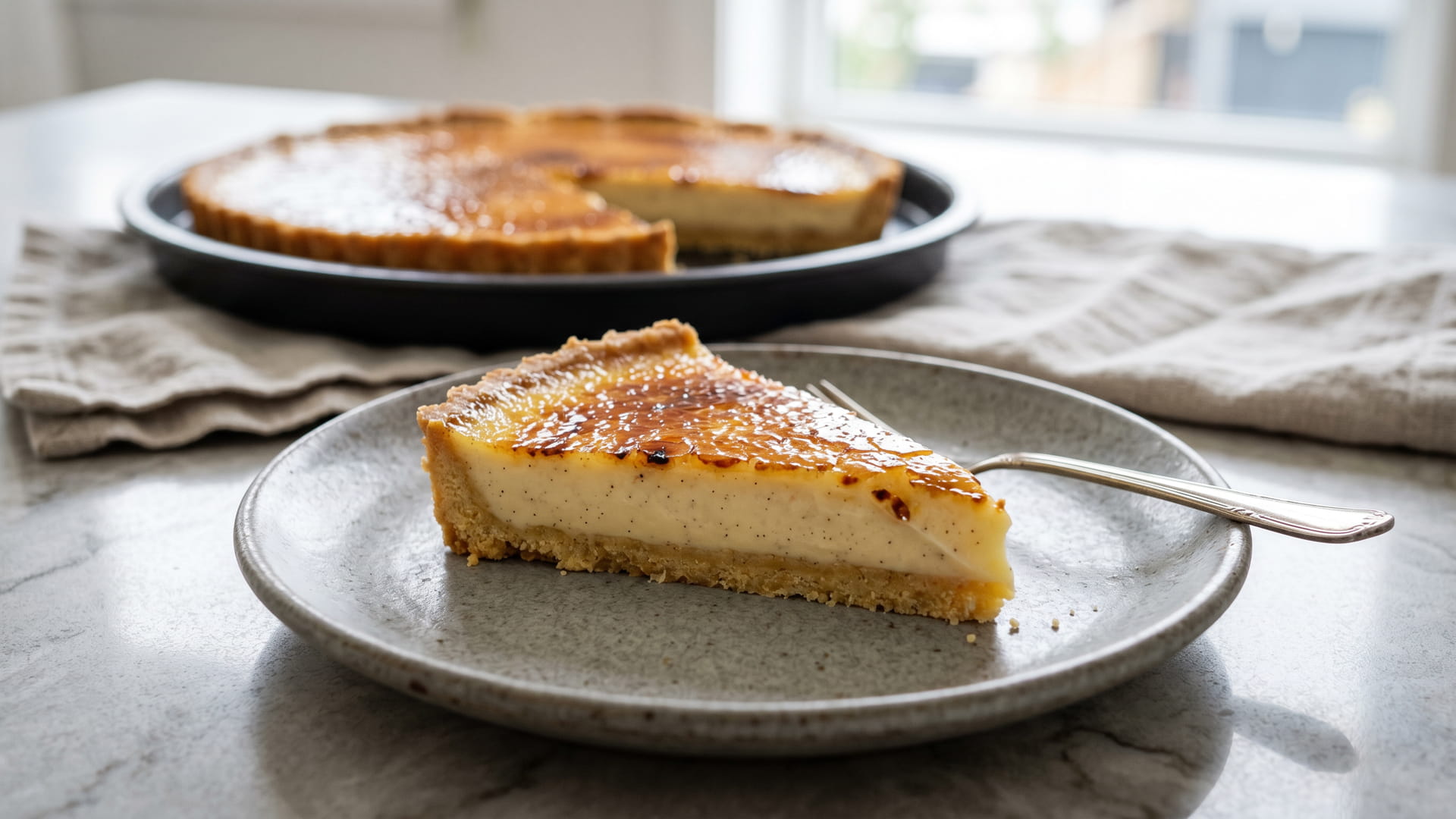 Tarta Crème Brûlée